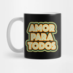 Amor para todos - retro Mug